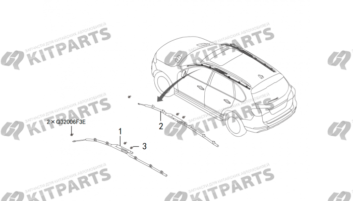 Боковые шторки Haval H8